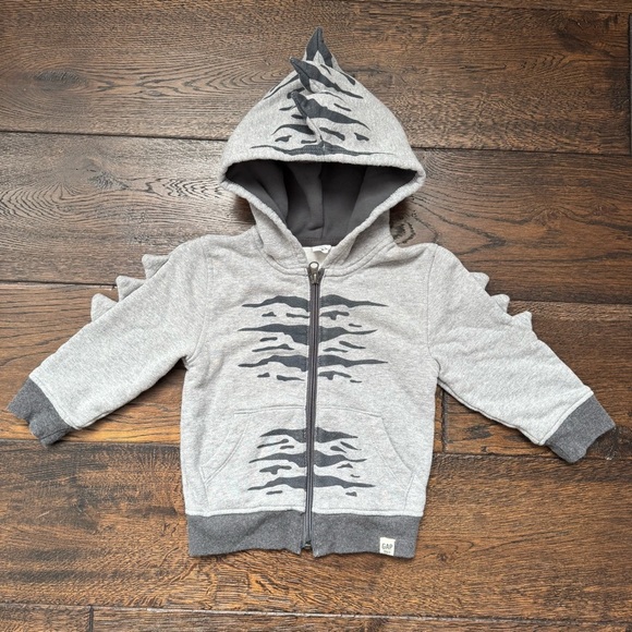 Baby GAP Dinosaur Hoodie - Picture 1 of 6